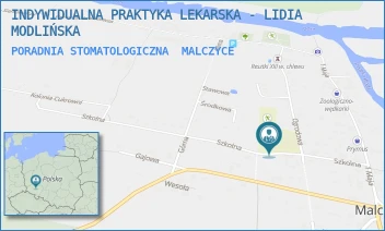PORADNIA STOMATOLOGICZNA - INDYWIDUALNA PRAKTYKA LEKARSKA - LIDIA MODLIŃSKA - SZKOLNA 6/44,  MALCZYCE