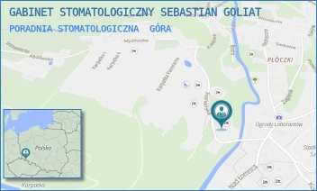 PORADNIA STOMATOLOGICZNA - GABINET STOMATOLOGICZNY SEBASTIAN GOLIAT - UL. POZNAŃSKA 2,  GÓRA