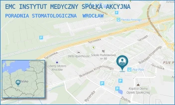 PORADNIA STOMATOLOGICZNA - EMC INSTYTUT MEDYCZNY SPÓŁKA AKCYJNA - UL. BOLESŁAWA KRZYWOUSTEGO 290,  WROCŁAW
