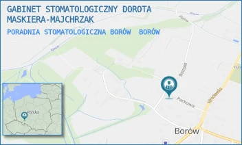 PORADNIA STOMATOLOGICZNA BORÓW - GABINET STOMATOLOGICZNY DOROTA MASKIERA-MAJCHRZAK - UL. PARKOWA 4,  BORÓW