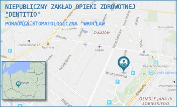 PORADNIA STOMATOLOGICZNA - NIEPUBLICZNY ZAKŁAD OPIEKI ZDROWOTNEJ "DENTITIO" - KRÓLEWSKA 30,  WROCŁAW