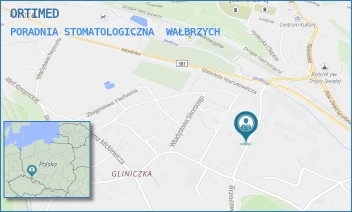 PORADNIA STOMATOLOGICZNA - ORTIMED - UL. BOLESŁAWA CHROBREGO 10-12,  WAŁBRZYCH