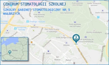 SZKOLNY GABINET STOMATOLOGICZNY NR 5 - CENTRUM STOMATOLOGII SZKOLNEJ - AL. WYZWOLENIA 34,  WAŁBRZYCH