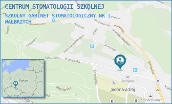 SZKOLNY GABINET STOMATOLOGICZNY NR 1 - CENTRUM STOMATOLOGII SZKOLNEJ - UL. POZNAŃSKA 8,  WAŁBRZYCH