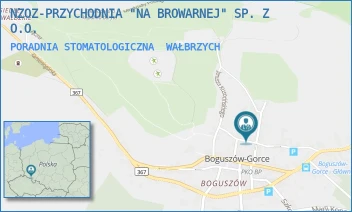 PORADNIA STOMATOLOGICZNA - NZOZ-PRZYCHODNIA "NA BROWARNEJ" SP. Z O.O. - UL. BROWARNA 3,  WAŁBRZYCH