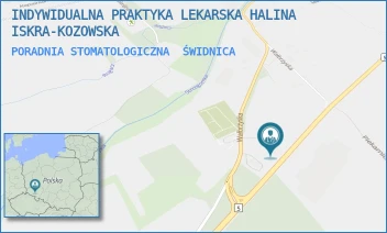 PORADNIA STOMATOLOGICZNA - INDYWIDUALNA PRAKTYKA LEKARSKA HALINA ISKRA-KOZOWSKA - UL. WAŁBRZYSKA 37,  ŚWIDNICA