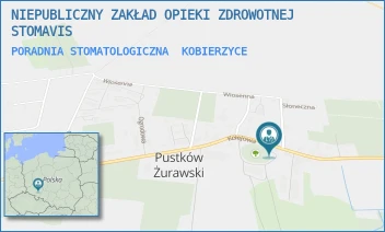 PORADNIA STOMATOLOGICZNA - NIEPUBLICZNY ZAKŁAD OPIEKI ZDROWOTNEJ STOMAVIS - UL. PARKOWA 7,  KOBIERZYCE