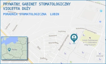PORADNIA STOMATOLOGICZNA - PRYWATNY GABINET STOMATOLOGICZNY VIOLETTA DUŻY - KRUPIŃSKIEGO 47/1,  LUBIN