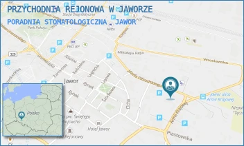 PORADNIA STOMATOLOGICZNA - PRZYCHODNIA REJONOWA W JAWORZE - UL. JÓZEFA PIŁSUDSKIEGO 10,  JAWOR