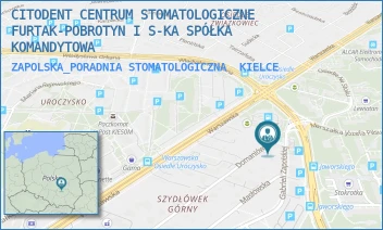 ZAPOLSKA_PORADNIA STOMATOLOGICZNA - CITODENT CENTRUM STOMATOLOGICZNE FURTAK-POBROTYN I S-KA SPÓŁKA KOMANDYTOWA - GABRIELI ZAPOLSKIEJ 4,  KIELCE