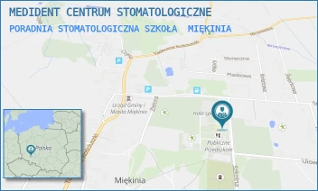PORADNIA STOMATOLOGICZNA SZKOŁA - MEDIDENT CENTRUM STOMATOLOGICZNE - SZKOLNA 1,  MIĘKINIA