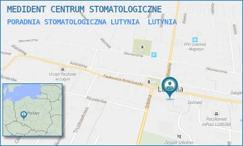 PORADNIA STOMATOLOGICZNA LUTYNIA - MEDIDENT CENTRUM STOMATOLOGICZNE - KOŚCIUSZKI 37,  LUTYNIA