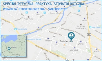 PORADNIA STOMATOLOGICZNA - SPECJALISTYCZNA PRAKTYKA STOMATOLOGICZNA - RYNEK 2A,  ŚWIEBODZICE