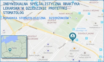 PORADNIA STOMATOLOGICZNA - INDYWIDUALNA SPECJALISTYCZNA PRAKTYKA LEKARSKA W DZIEDZINIE PROTETYKI STOMATOLOG - UL. PIASTOWSKA 42I,  DZIERŻONIÓW