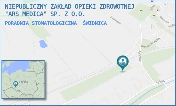 PORADNIA STOMATOLOGICZNA - NIEPUBLICZNY ZAKŁAD OPIEKI ZDROWOTNEJ "ARS MEDICA" SP. Z O.O. - UL. M. KONOPNICKIEJ 4,  ŚWIDNICA