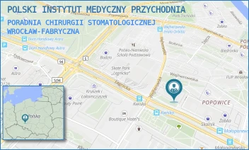 PORADNIA CHIRURGII STOMATOLOGICZNEJ - PHM SPÓŁKA Z OGRANICZONĄ ODPOWIEDZIALNOŚCIĄ - UL. LEGNICKA 61,  WROCŁAW-FABRYCZNA