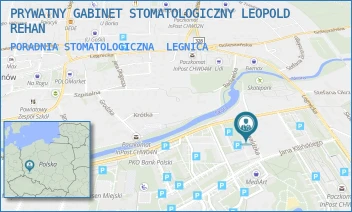 PORADNIA STOMATOLOGICZNA - PRYWATNY GABINET STOMATOLOGICZNY LEOPOLD REHAN - UL. GRUNWALDZKA 7/2,  LEGNICA