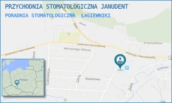 PORADNIA STOMATOLOGICZNA - PRZYCHODNIA STOMATOLOGICZNA JANUDENT - UL. SPORTOWA 9/66/67,  ŁAGIEWNIKI