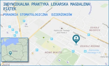 PORADNIA STOMATOLOGICZNA - INDYWIDUALNA PRAKTYKA LEKARSKA MAGDALENA PIĄTEK - UL. OSIEDLE RÓŻANE 19D,  DZIERŻONIÓW