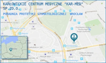PORADNIA PROTETYKI STOMATOLOGICZNEJ - KARŁOWICKIE CENTRUM MEDYCZNE "KAR-MED" SP.ZO.O. - UL. KS. NORBERTA BONCZYKA 20,  WROCŁAW