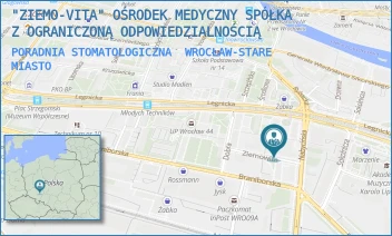PORADNIA STOMATOLOGICZNA - "ZIEMO-VITA" OŚRODEK MEDYCZNY SPÓŁKA Z OGRANICZONĄ ODPOWIEDZIALNOŚCIĄ - UL. ZIEMOWITA 1-9,  WROCŁAW-STARE MIASTO