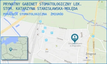 PORADNIA STOMATOLOGICZNA - PRYWATNY GABINET STOMATOLOGICZNY LEK. STOM. KATARZYNA STANISŁAWSKA-MOLĘDA - LIPOWA 4,  ŻMIGRÓD