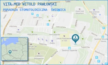 PORADNIA STOMATOLOGICZNA - VITA-MED WITOLD PAWŁOWSKI - UL. PODCHORĄŻYCH 4,  ŚWIDNICA