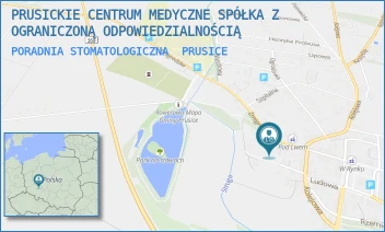 PORADNIA STOMATOLOGICZNA - PRUSICKIE CENTRUM MEDYCZNE SPÓŁKA Z OGRANICZONĄ ODPOWIEDZIALNOŚCIĄ - UL. ŻMIGRODZKA 22,  PRUSICE