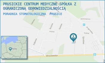 PORADNIA STOMATOLOGICZNA - PRUSICKIE CENTRUM MEDYCZNE SPÓŁKA Z OGRANICZONĄ ODPOWIEDZIALNOŚCIĄ - UL. LAWENDOWA 2,  PRUSICE