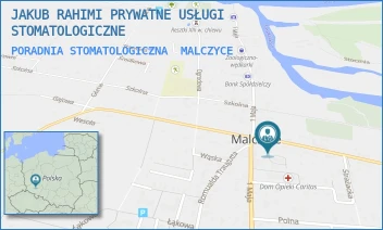 PORADNIA STOMATOLOGICZNA - JAKUB RAHIMI PRYWATNE USŁUGI STOMATOLOGICZNE - UL. ADAMA MICKIEWICZA 6,  MALCZYCE