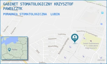 PORADNIA STOMATOLOGICZNA - GABINET STOMATOLOGICZNY KRZYSZTOF PAWEŁCZYK - UL. BOLESŁAWA KRUPIŃSKIEGO 39,  LUBIN
