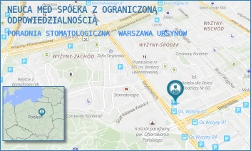 PORADNIA STOMATOLOGICZNA - ŚWIAT ZDROWIA OPERATOR MEDYCZNY SP. Z O.O - NA UBOCZU 5,  WARSZAWA URSYNÓW