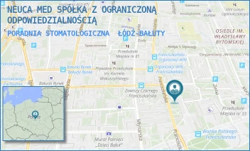 PORADNIA STOMATOLOGICZNA - ŚWIAT ZDROWIA OPERATOR MEDYCZNY SP. Z O.O - UL. FRANCISZKAŃSKA 53,  ŁÓDŹ-BAŁUTY