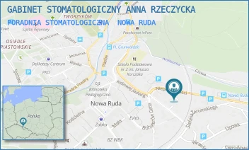 PORADNIA STOMATOLOGICZNA - GABINET STOMATOLOGICZNY ANNA RZECZYCKA - UL. NIEPODLEGŁOŚCI 5,  NOWA RUDA