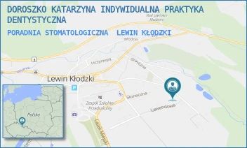 PORADNIA STOMATOLOGICZNA - DOROSZKO KATARZYNA INDYWIDUALNA PRAKTYKA DENTYSTYCZNA - GRANICZNA 7,  LEWIN KŁODZKI