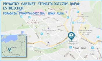 PORADNIA STOMATOLOGICZNA - PRYWATNY GABINET STOMATOLOGICZNY RAFAŁ ESTREICHER - PIŁSUDSKIEGO 4,  NOWA RUDA