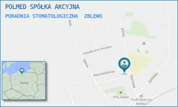 PORADNIA STOMATOLOGICZNA - POLMED SPÓŁKA AKCYJNA - UL. SPORTOWA 3,  ZBLEWO
