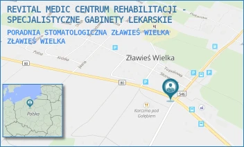 PORADNIA STOMATOLOGICZNA ZŁAWIEŚ WIELKA - REVITAL MEDIC CENTRUM REHABILITACJI - SPECJALISTYCZNE GABINETY LEKARSKIE - 31,  ZŁAWIEŚ WIELKA