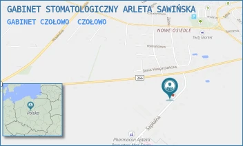 GABINET CZOŁOWO - GABINET STOMATOLOGICZNY ARLETA SAWIŃSKA - 106A,  CZOŁOWO