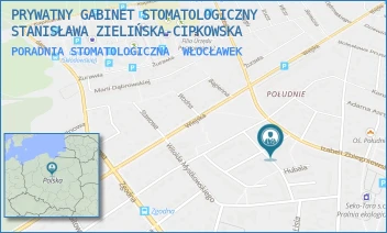PORADNIA STOMATOLOGICZNA - PRYWATNY GABINET STOMATOLOGICZNY STANISŁAWA ZIELIŃSKA-CIPKOWSKA - SUCHARSKIEGO 15,  WŁOCŁAWEK