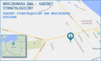 GABINET STOMATOLOGICZNY EWA BROCZKOWSKA - BROCZKOWSKA EWA - GABINET STOMATOLOGICZNY - KOŚCIUSZKI 31,  NIESZAWA