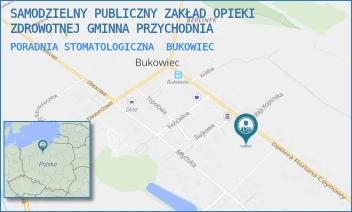 PORADNIA STOMATOLOGICZNA - SAMODZIELNY PUBLICZNY ZAKŁAD OPIEKI ZDROWOTNEJ GMINNA PRZYCHODNIA - DR FL. CEYNOWY 18A, BUKOWIEC
