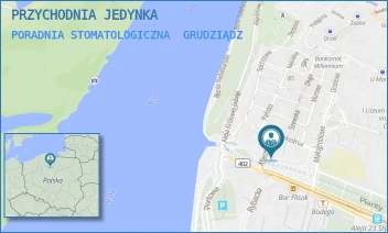 PORADNIA STOMATOLOGICZNA - PRZYCHODNIA JEDYNKA - KLASZTORNA 9/11,  GRUDZIĄDZ