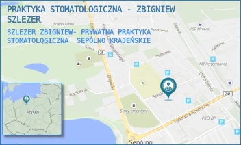 SZLEZER ZBIGNIEW- PRYWATNA PRAKTYKA STOMATOLOGICZNA - PRAKTYKA STOMATOLOGICZNA - ZBIGNIEW SZLEZER - SZKOLNA 4/40,  SĘPÓLNO KRAJEŃSKIE