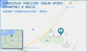 GABINET STOMATOLOGICZNY - SAMODZIELNY PUBLICZNY ZAKŁAD OPIEKI ZDROWOTNEJ W GRUCIE - - 277/-,  GRUTA