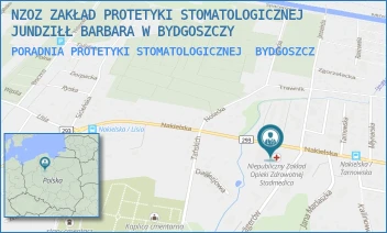 PORADNIA PROTETYKI STOMATOLOGICZNEJ - NZOZ ZAKŁAD PROTETYKI STOMATOLOGICZNEJ JUNDZIŁŁ BARBARA W BYDGOSZCZY - NAKIELSKA 327,  BYDGOSZCZ