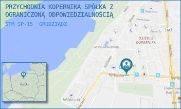STM SP-15 - PRZYCHODNIA KOPERNIKA SPÓŁKA Z OGRANICZONĄ ODPOWIEDZIALNOŚCIĄ - BYDGOSKA 24,  GRUDZIĄDZ