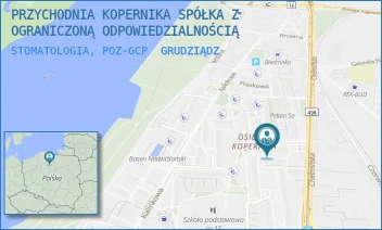 STOMATOLOGIA, POZ-GCP - PRZYCHODNIA KOPERNIKA SPÓŁKA Z OGRANICZONĄ ODPOWIEDZIALNOŚCIĄ - CHELMIŃSKA 74,  GRUDZIĄDZ