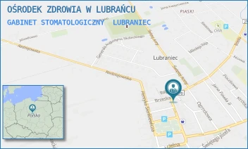 GABINET STOMATOLOGICZNY - OŚRODEK ZDROWIA W LUBRAŃCU - PLAC DR MARIANA SZULCA 1,  LUBRANIEC