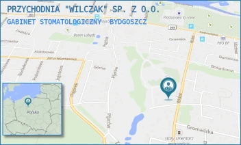 GABINET STOMATOLOGICZNY - PRZYCHODNIA "WILCZAK" SP. Z O.O. - WIDOK 30,  BYDGOSZCZ
